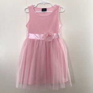 Girls Tulle/ Mini Sequin Dress Sz. 5